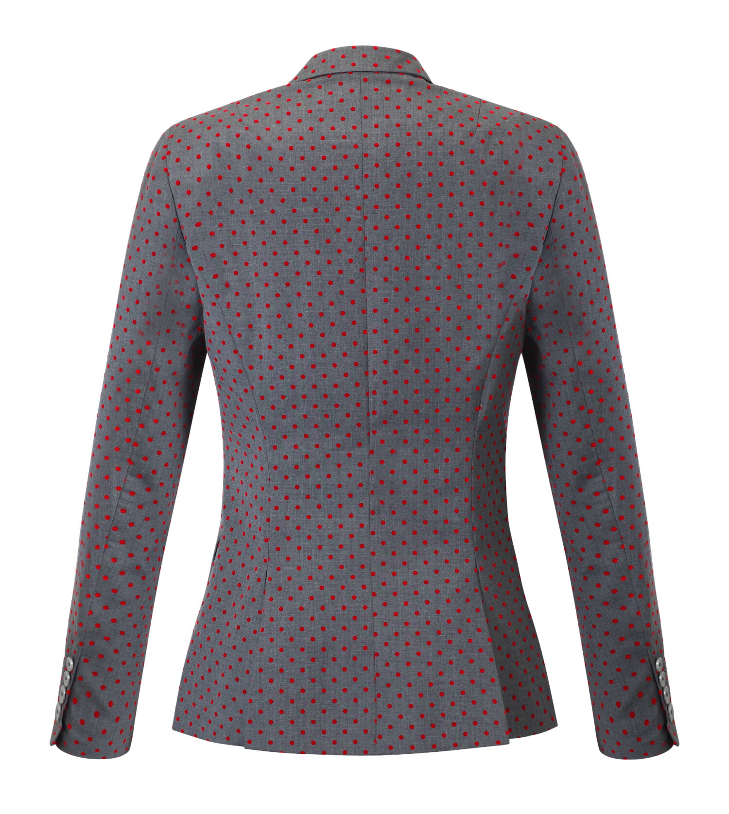 mariusz-przybylski-blazer-rote-punkte-damen-jackett image 2