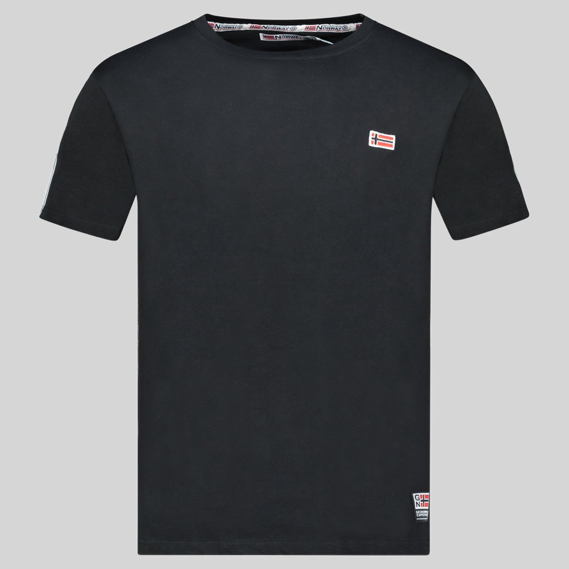 geographical-norway-javenger-t-shirt-herren-schwarz-baumwolle image 3