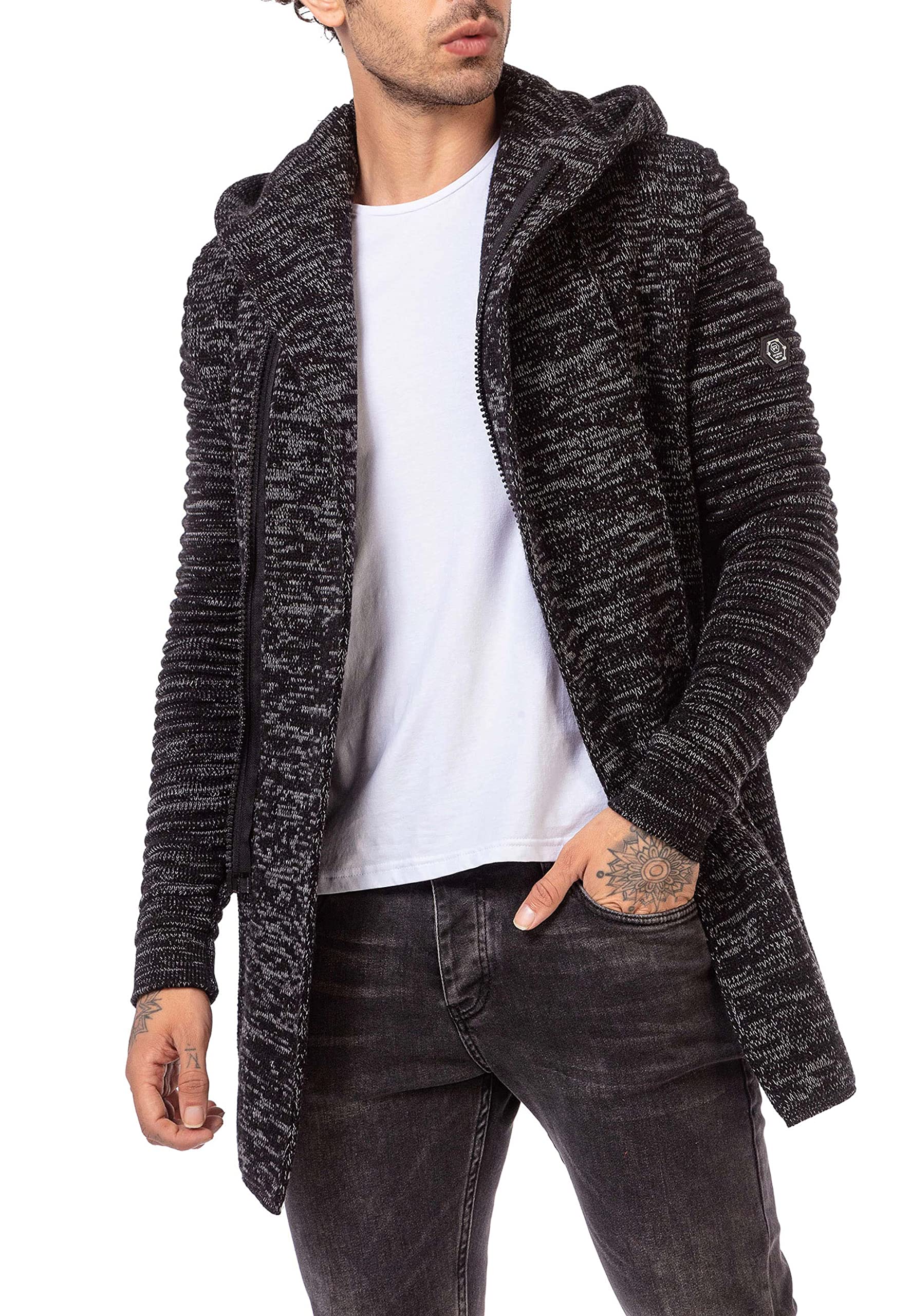 redbridge-cardigans-strickjacke-herren-lang-gr-e-s image 1