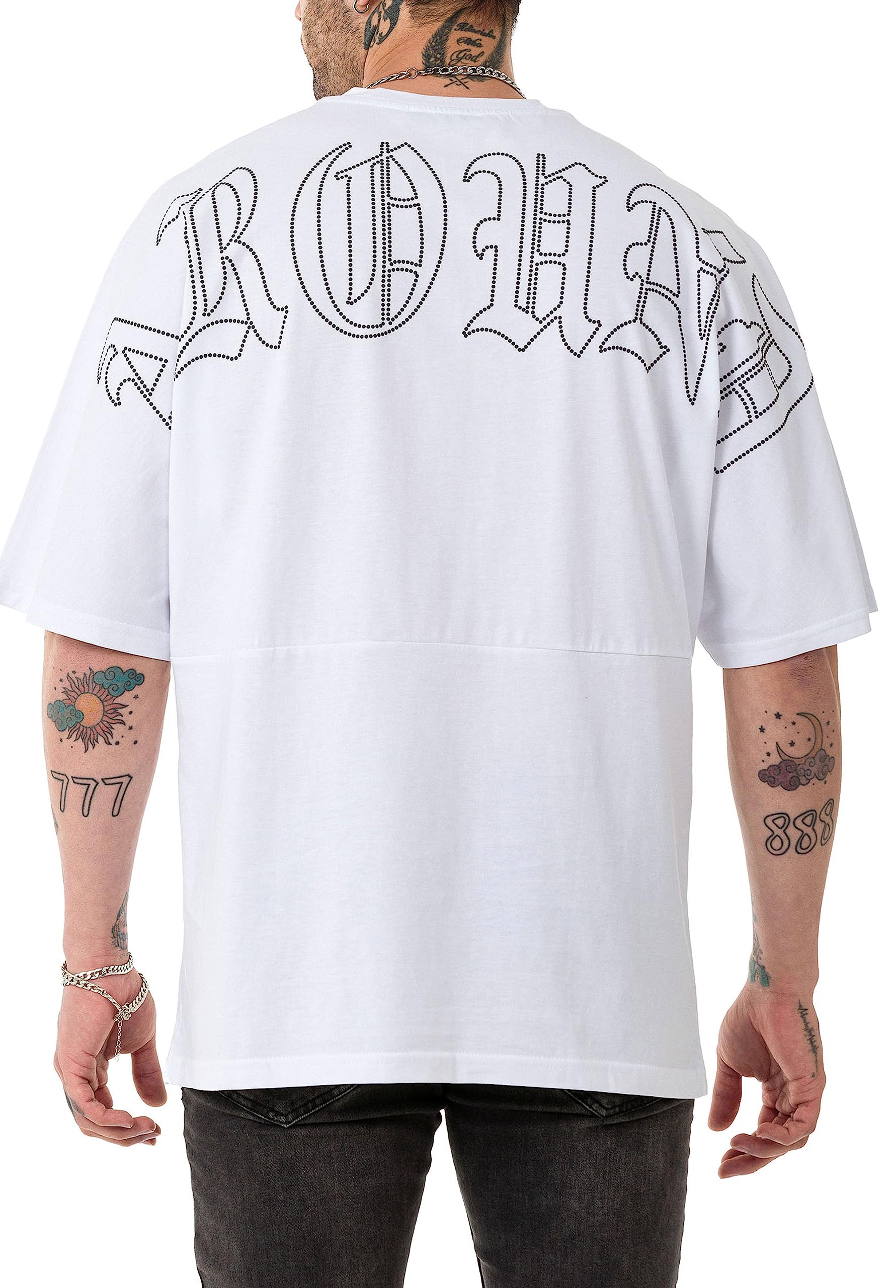redbridge-around-m1372-t-shirt-herren-baumwolle-oversized image 1