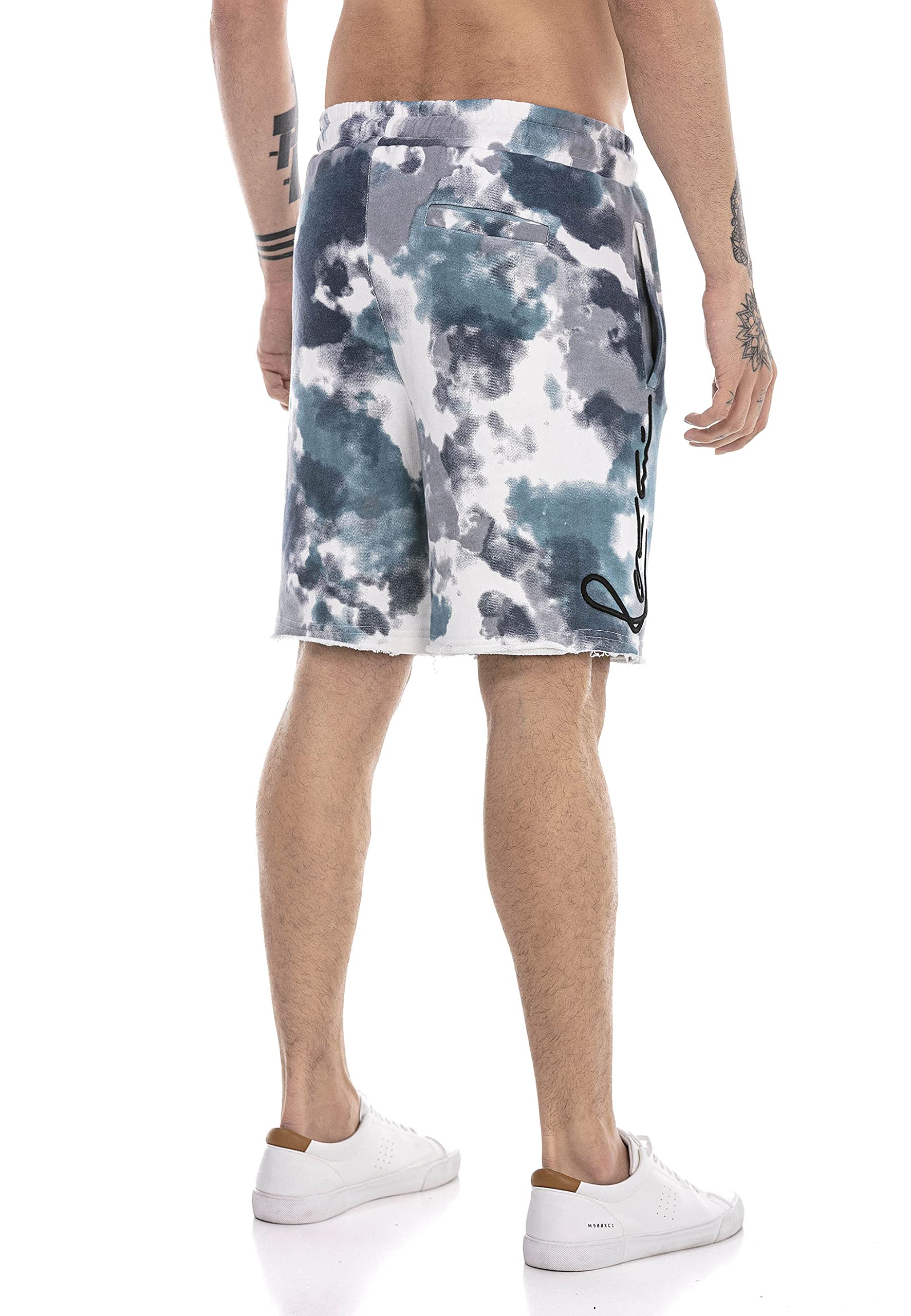 redbridge-shorts-herren-sweat-knielang-gr-e-l-blau image 4