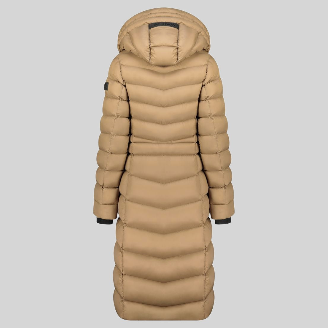 geographical-norway-berangere-damen-parka-lang-taupe-winter image 2