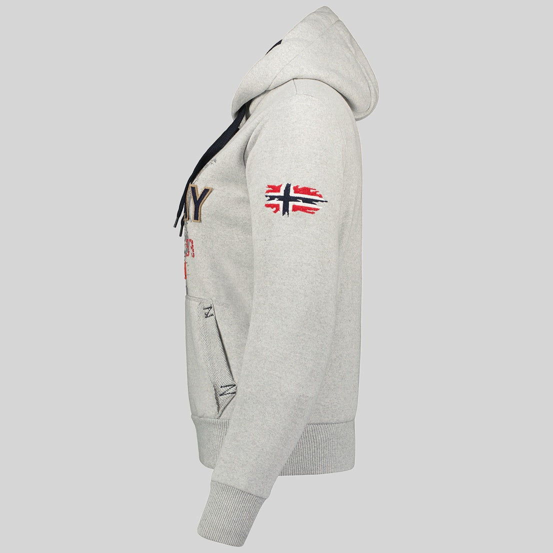 geographical-norway-guitre-damen-hoodie-sweatshirt-schwarz-print image 8