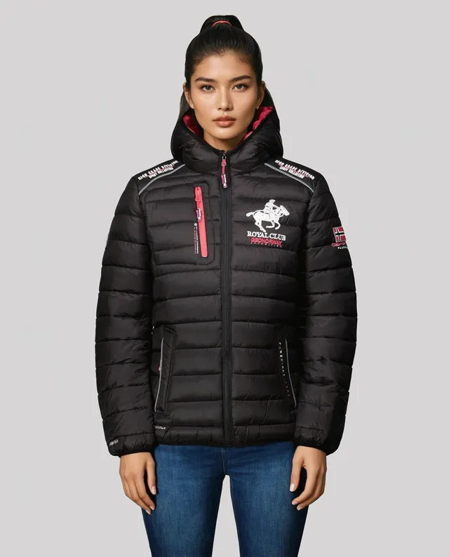 geographical-norway-brick-daunenjacke-damen-schwarz-m-kapuze image 1
