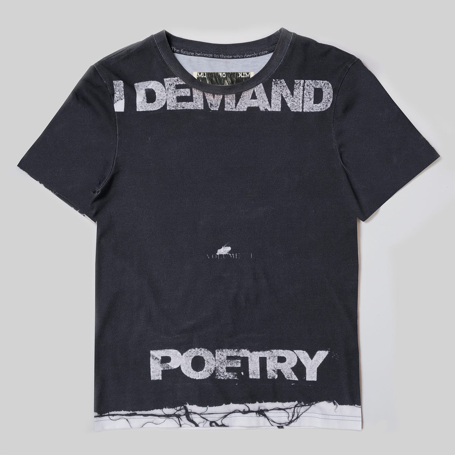 milk-of-lime-garments-poetry-t-shirt image 1