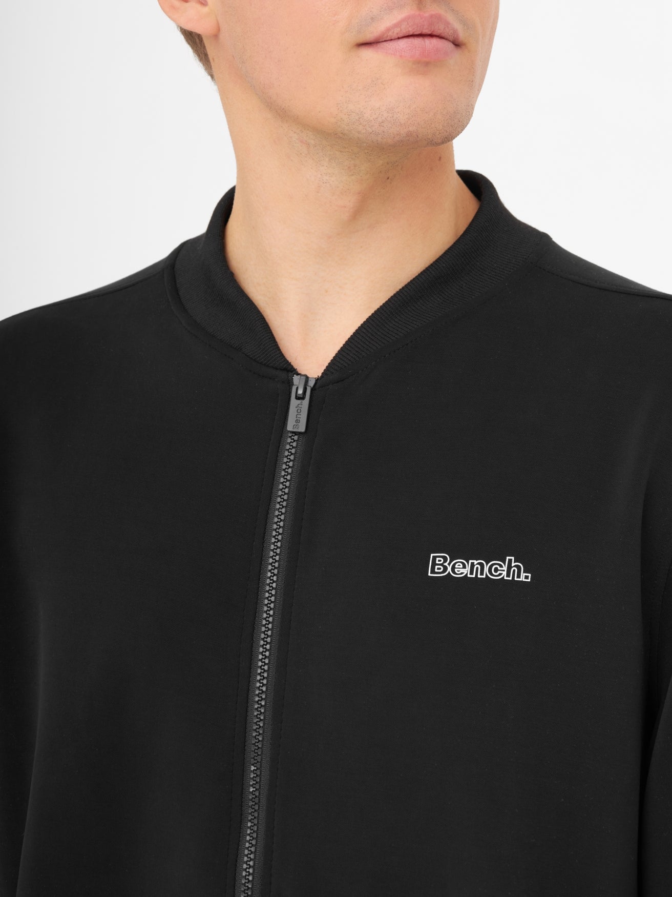 bench-prato-sweatjacke-herren-schwarz-modal-regular-fit image 4