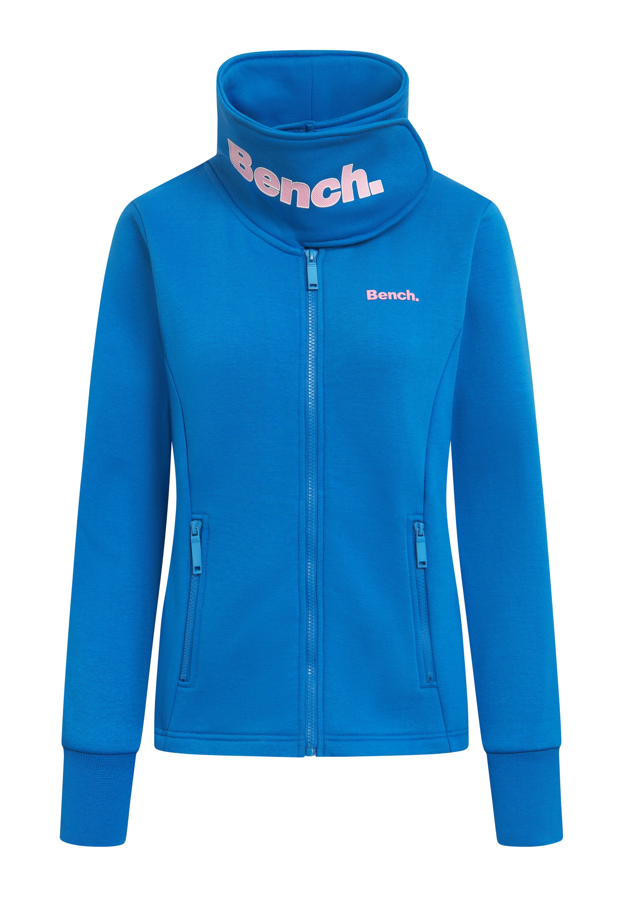 bench-haylo-sweatjacke-damen-black-slim-fit image 7