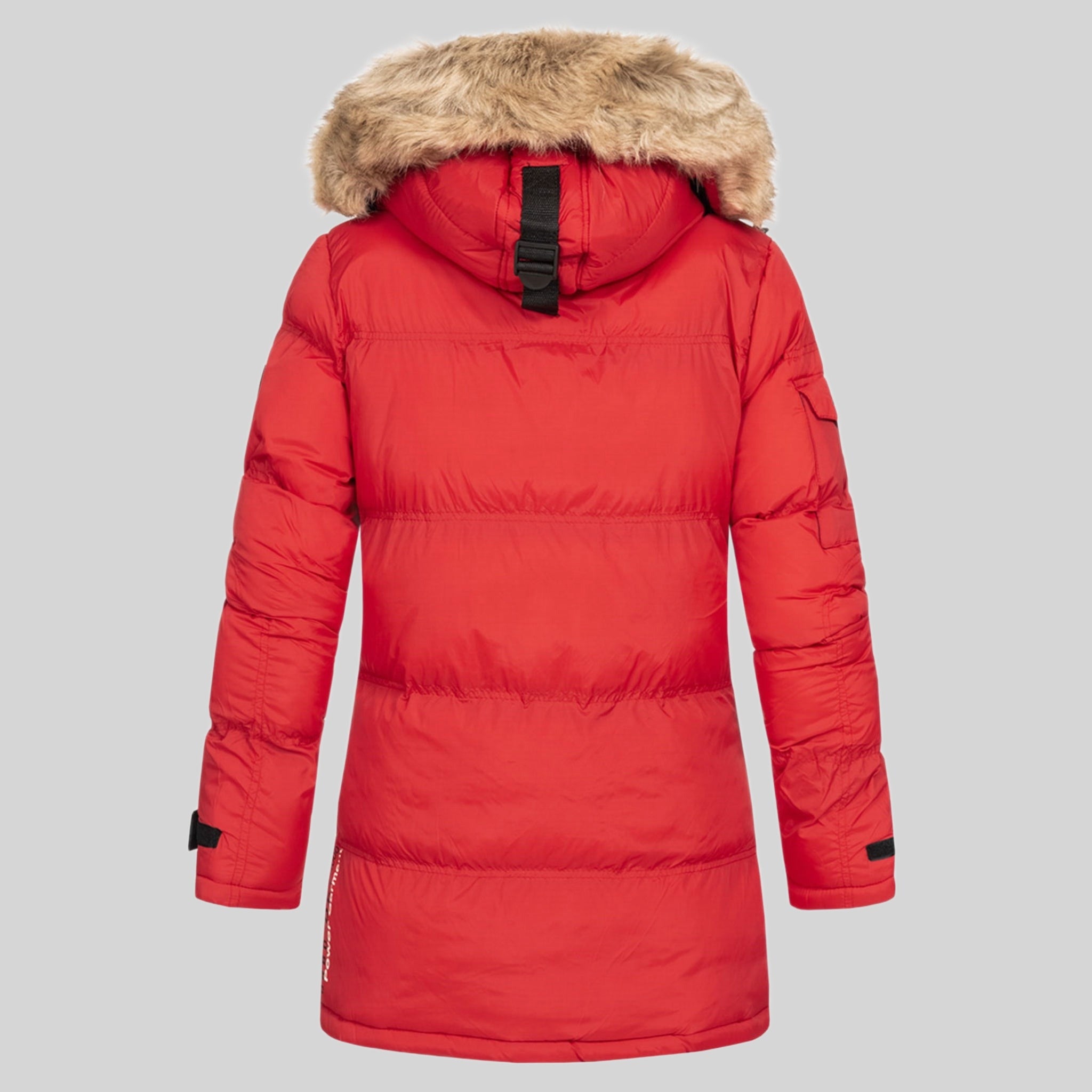 geographical-norway-bonapart-daunenjacke-damen-schwarz-fell image 8