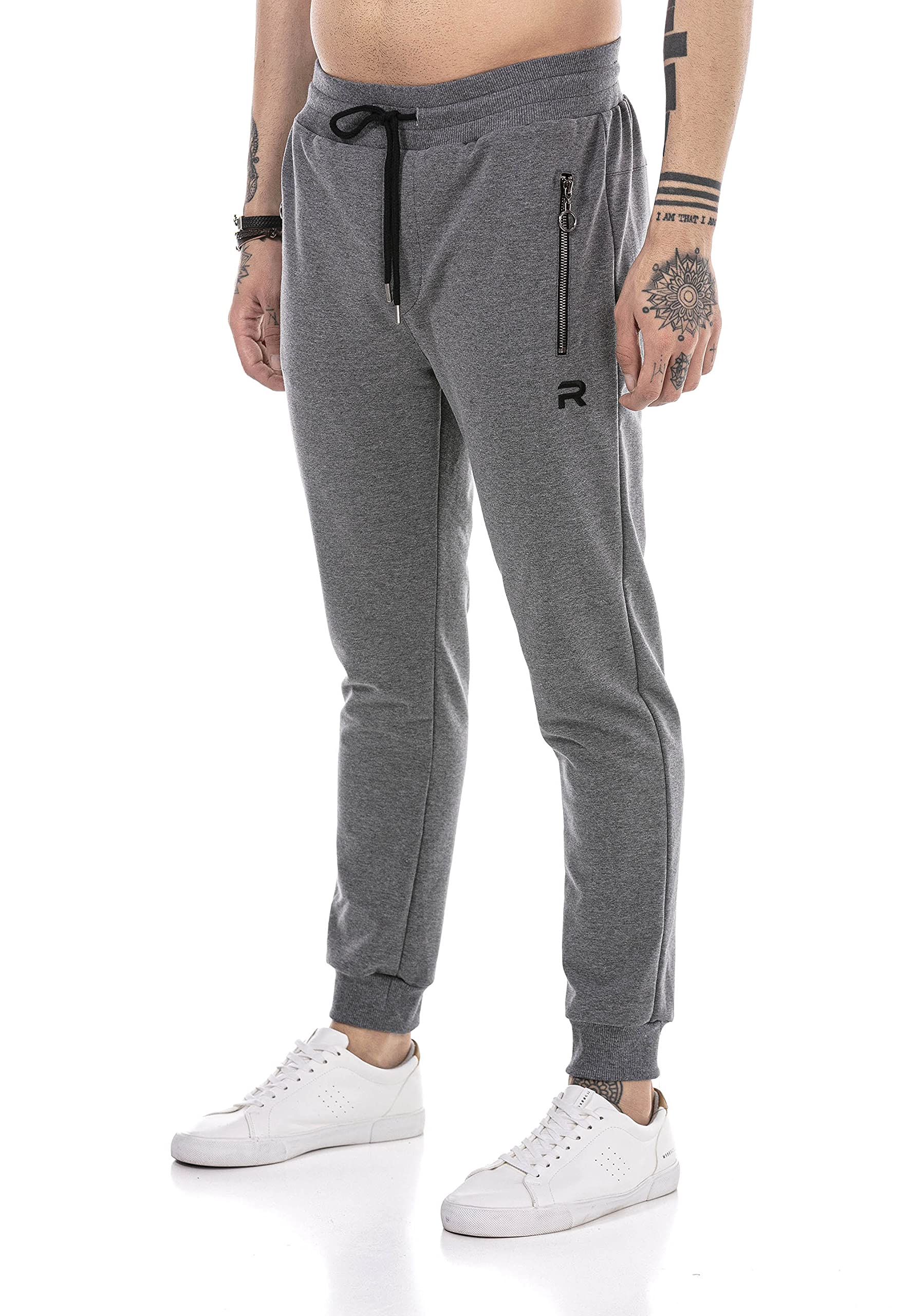 redbridge-basic-jogginghose-herren-grau-sweatpants image 3