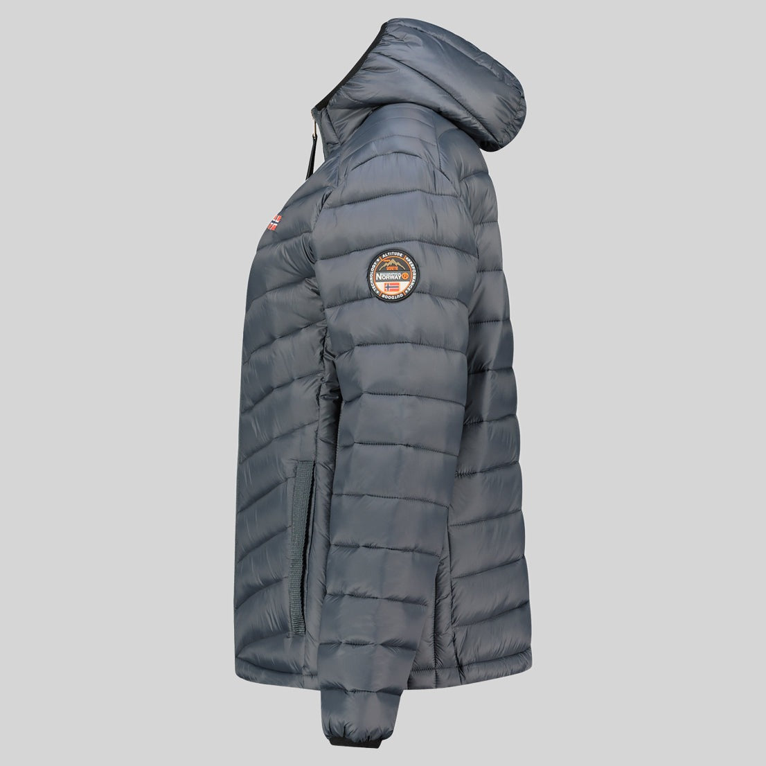 geographical-norway-carliti-hood-damen-steppjacke-mit-kapuze-schwarz-s image 5