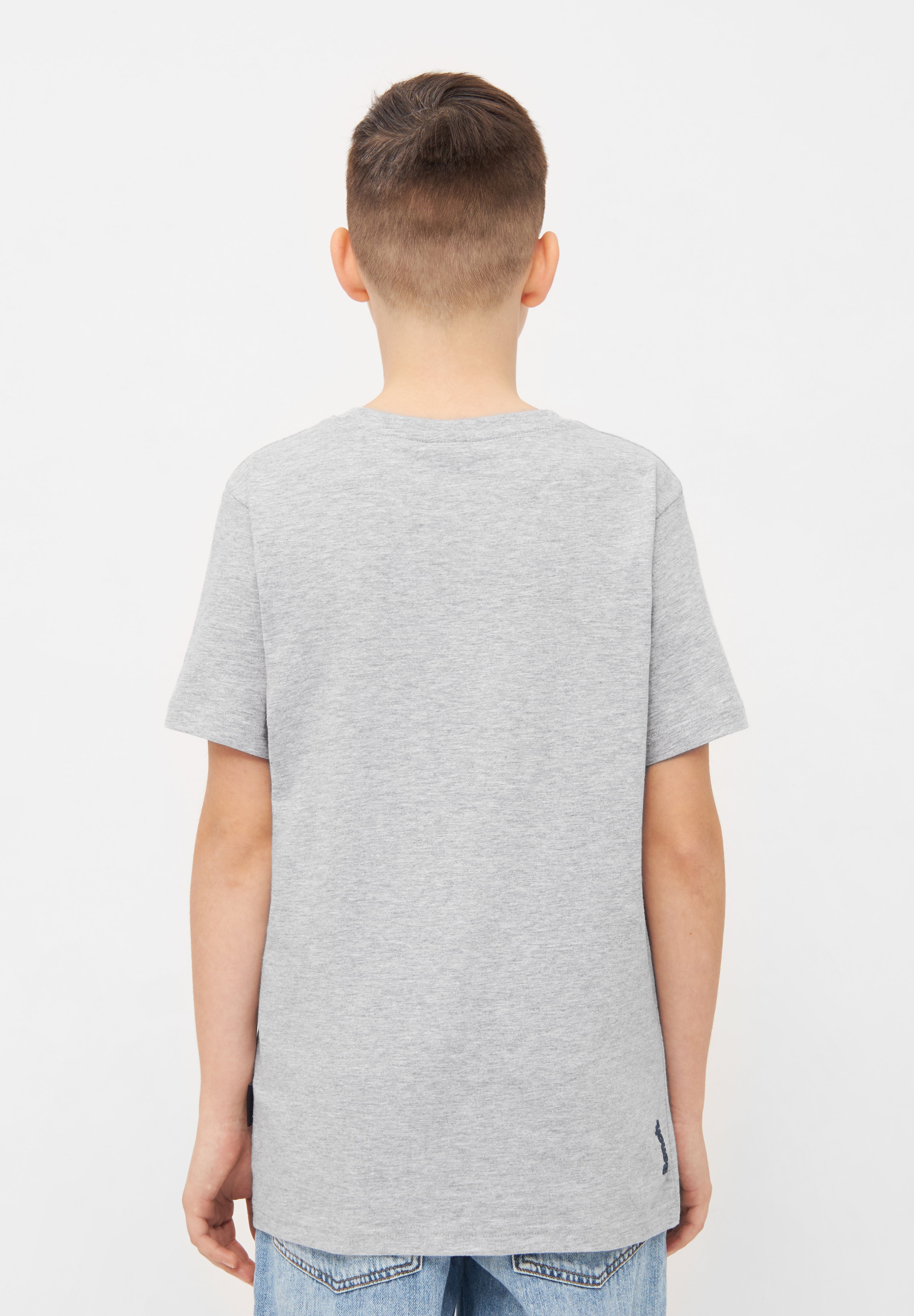 bench-leandro-b-jungen-t-shirt-schwarz-logo-regular-fit image 7