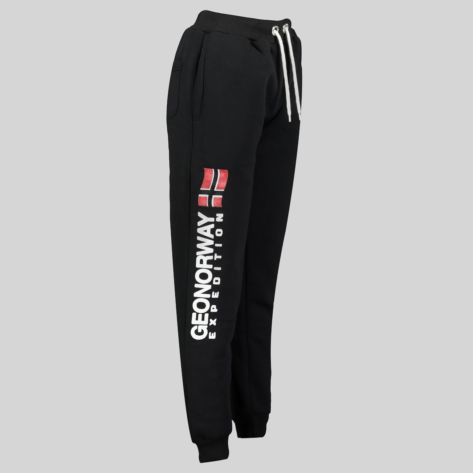 geographical-norway-machal-herren-jogginghose-schwarz-print image 3