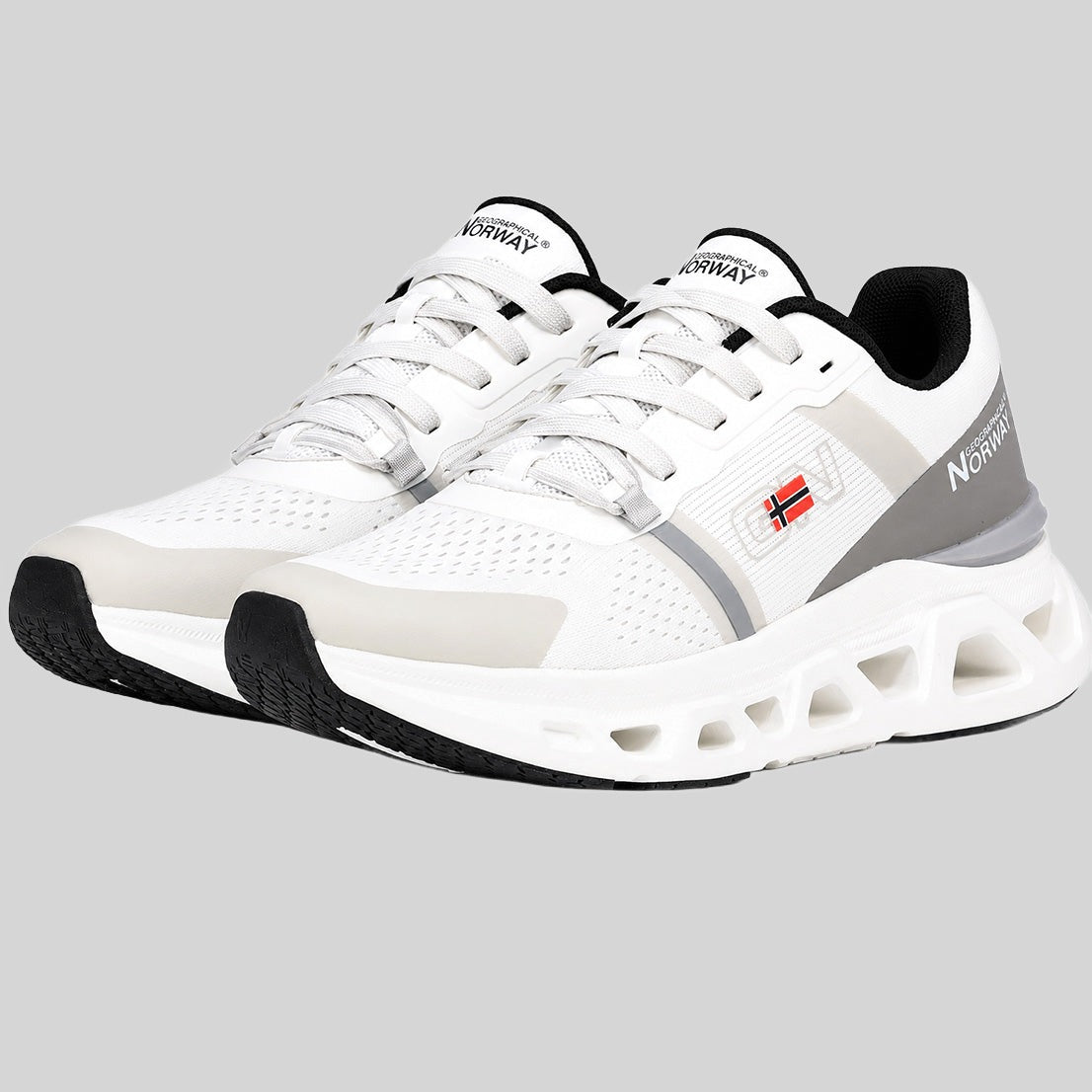 geographical-norway-onepiece-sneaker-herren-wei-atmungsaktiv image 1
