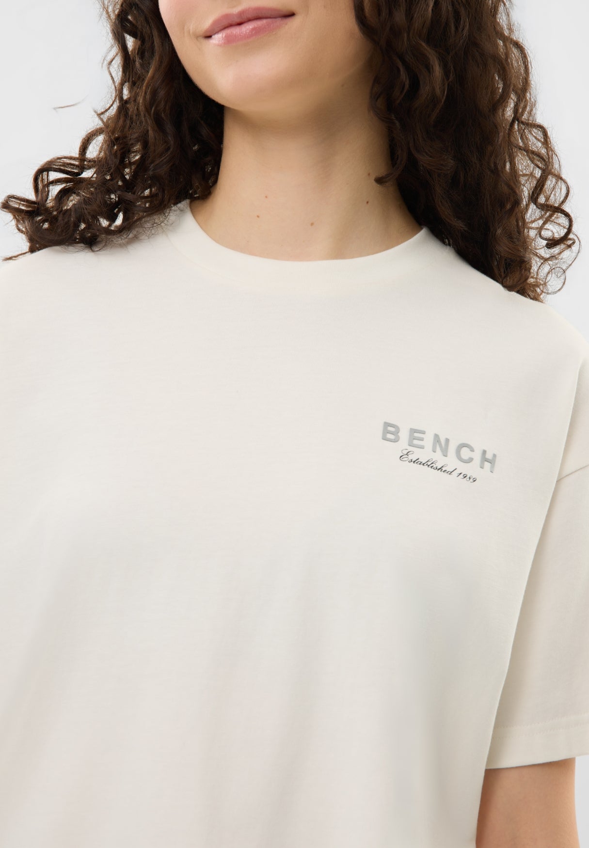 bench-yalo-t-shirt-damen-snow-white-oversized-baumwolle image 5