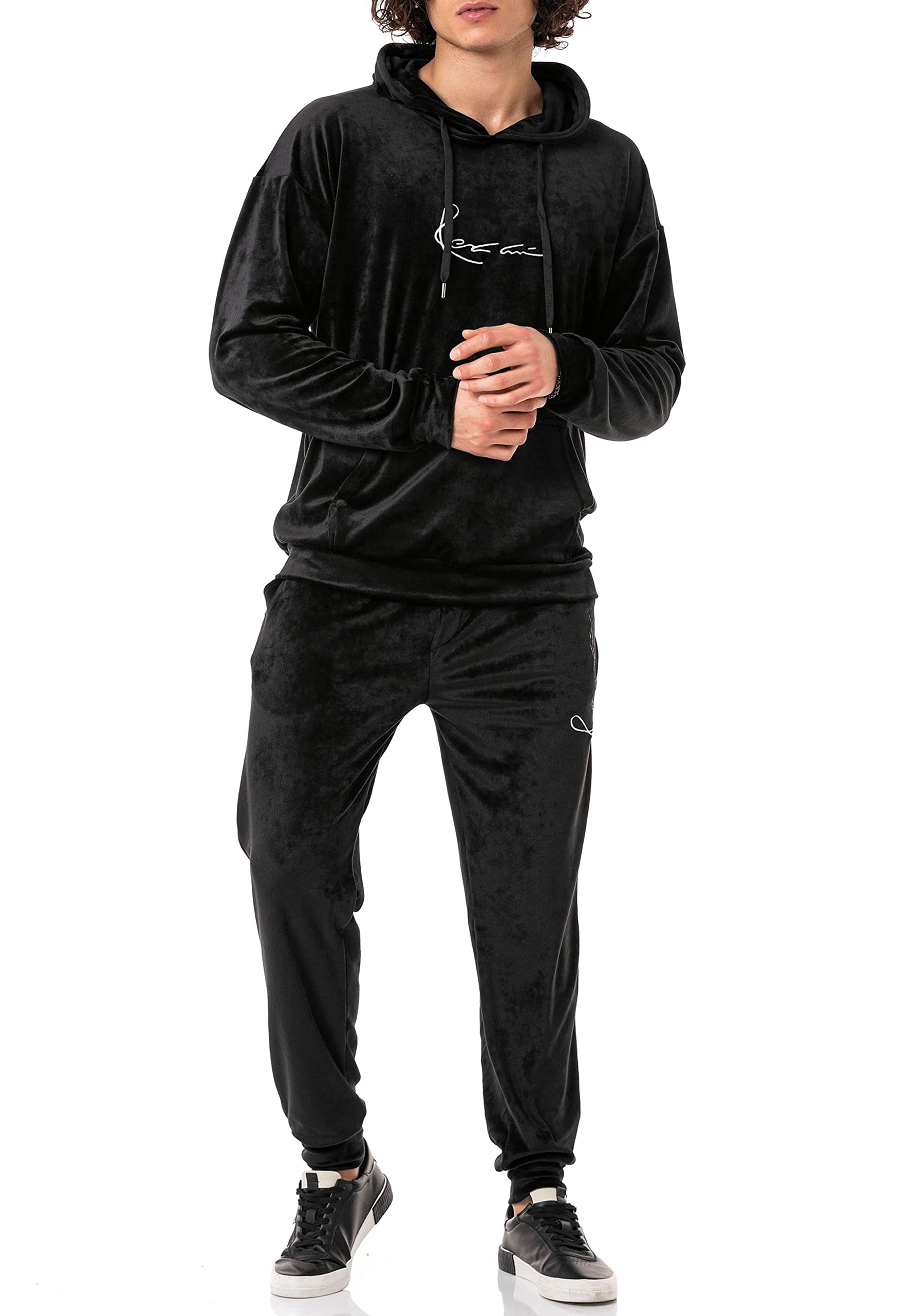 redbridge-velour-jogginganzug-herren-l-signature-set-m2216 image 2