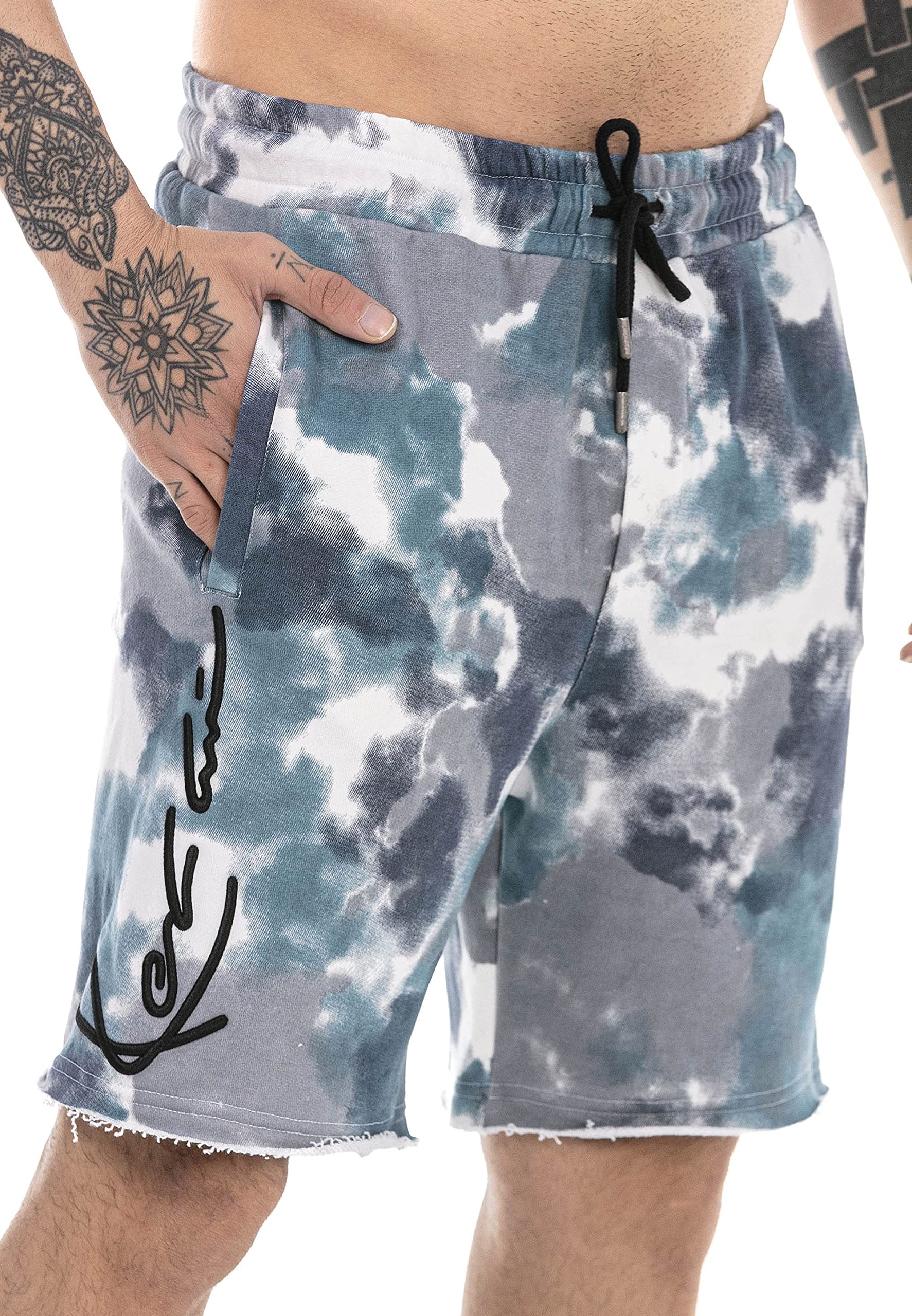redbridge-shorts-herren-sweat-knielang-gr-e-l-blau image 2