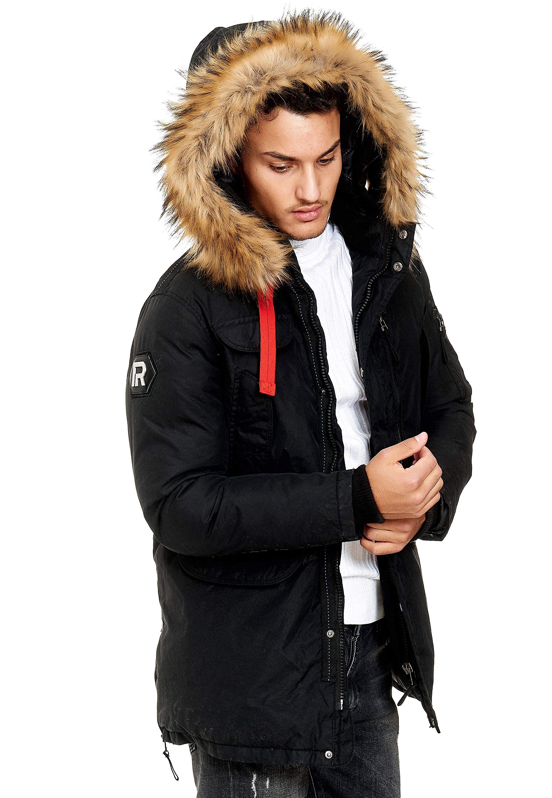 redbridge-m6067a-big-pocket-parka-winterjacke-herren-gef-ttert image 3