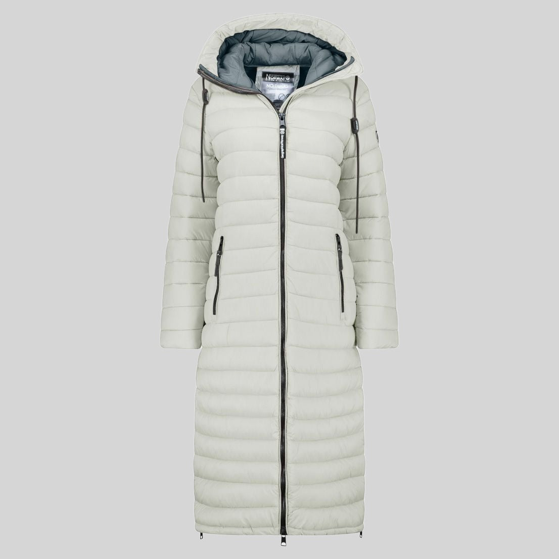 geographical-norway-azule-long-damen-winterjacke-hellblau-lang image 3