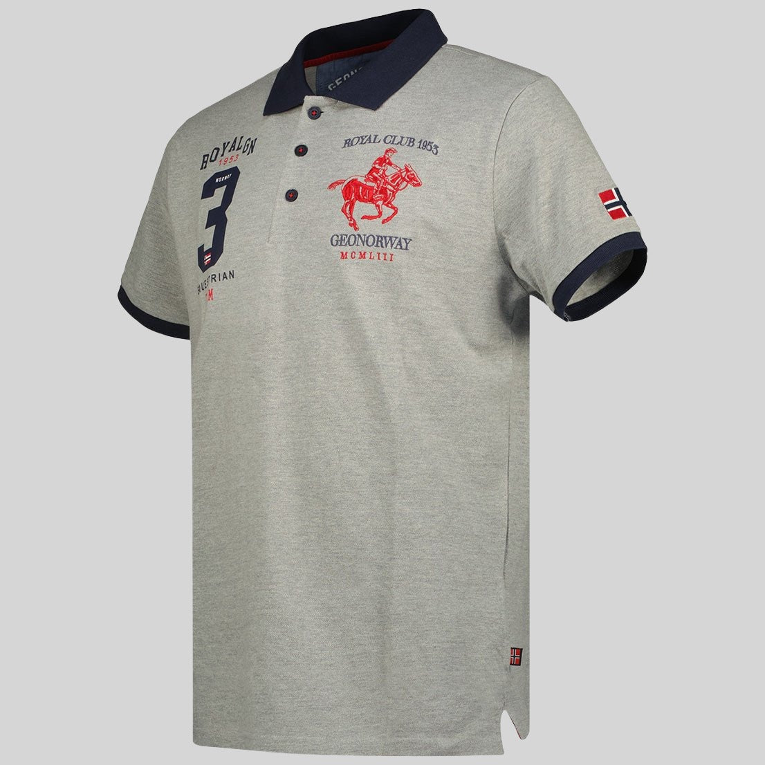 geographical-norway-klub-polo-herren-wei-kurzarm-baumwolle image 7