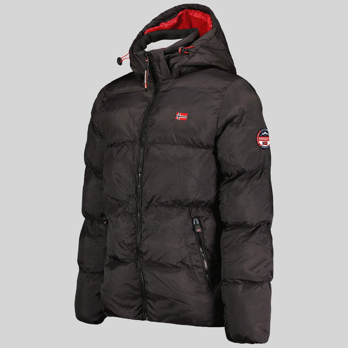 geographical-norway-ancelo-herren-blouson-schwarz-mit-kapuze image 8