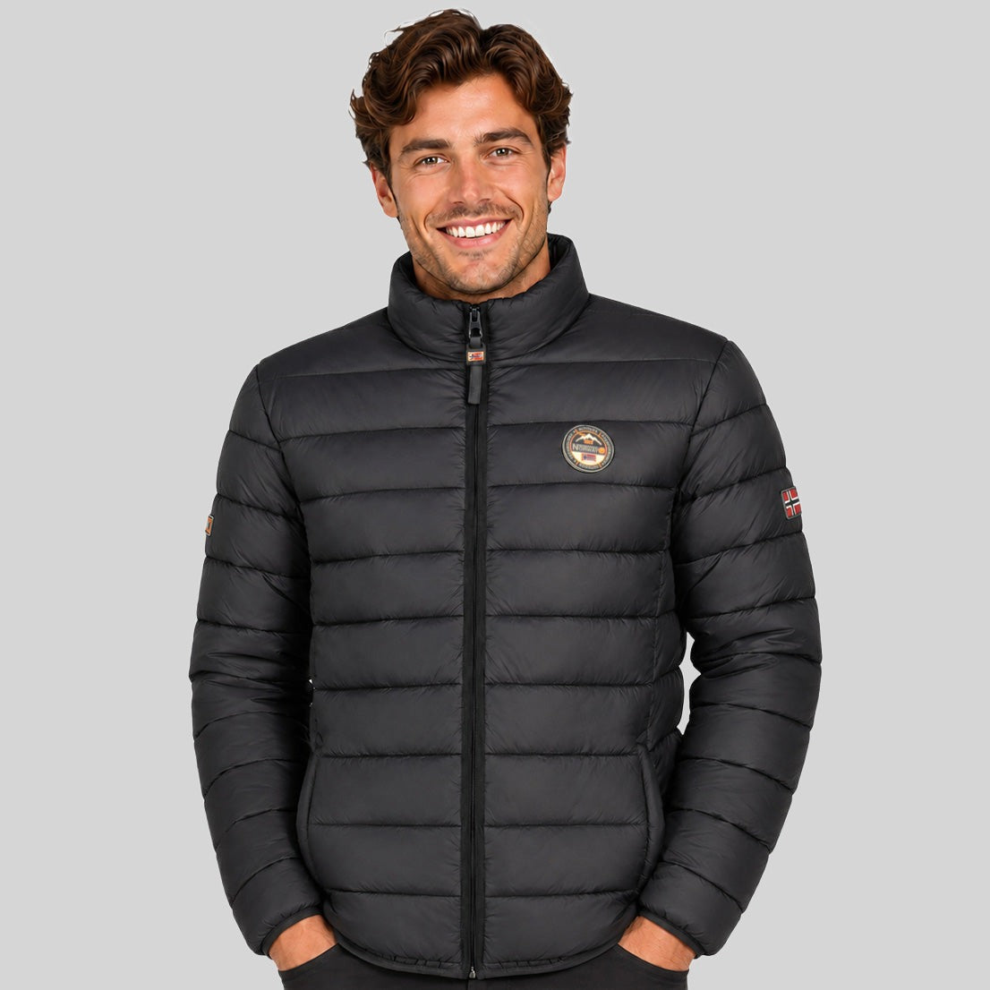 geographical-norway-amigoflag-basic-steppjacke-herren-winter image 7
