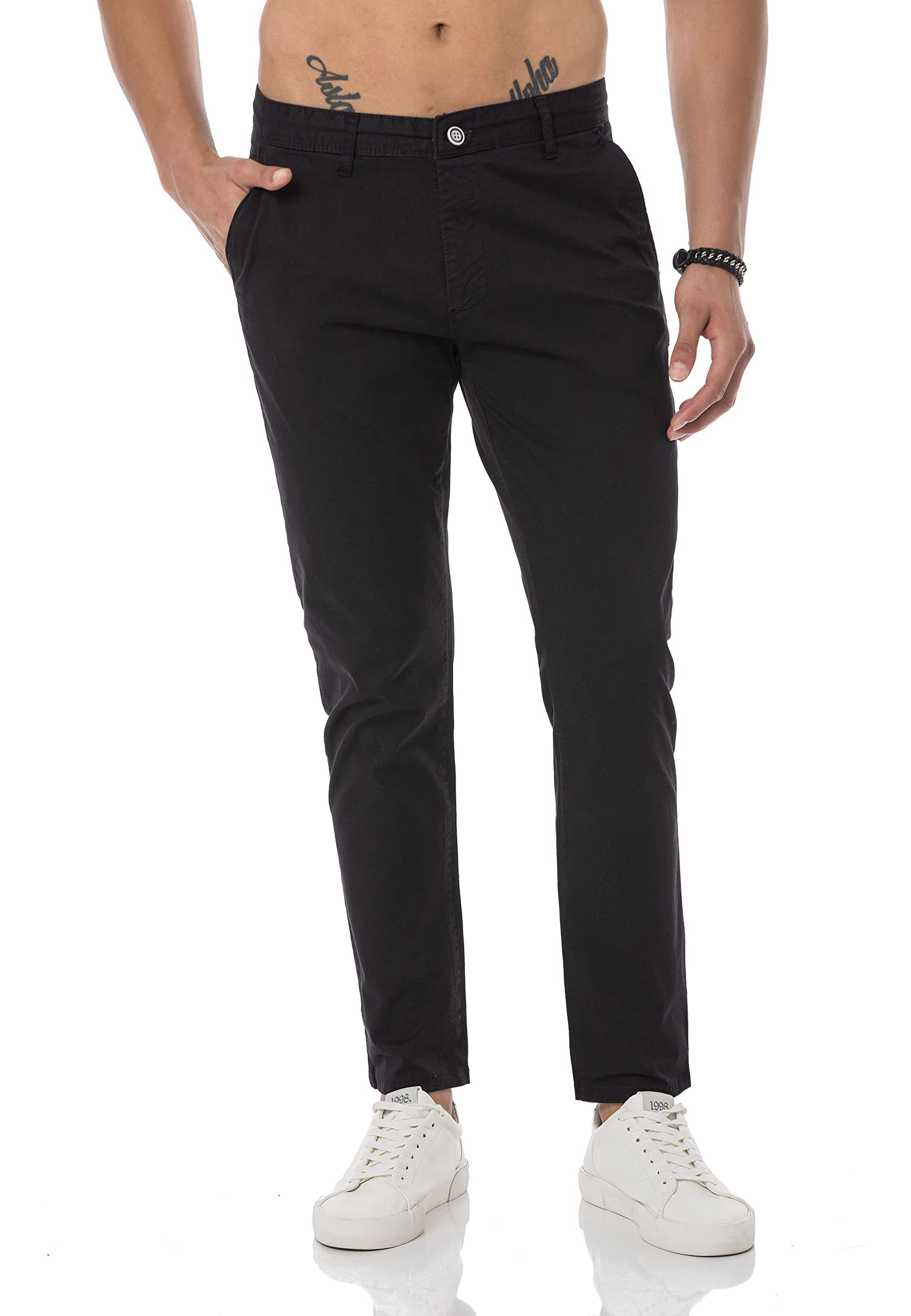 redbridge-hosen-chino-hose-stretch-casual-business-herren image 1