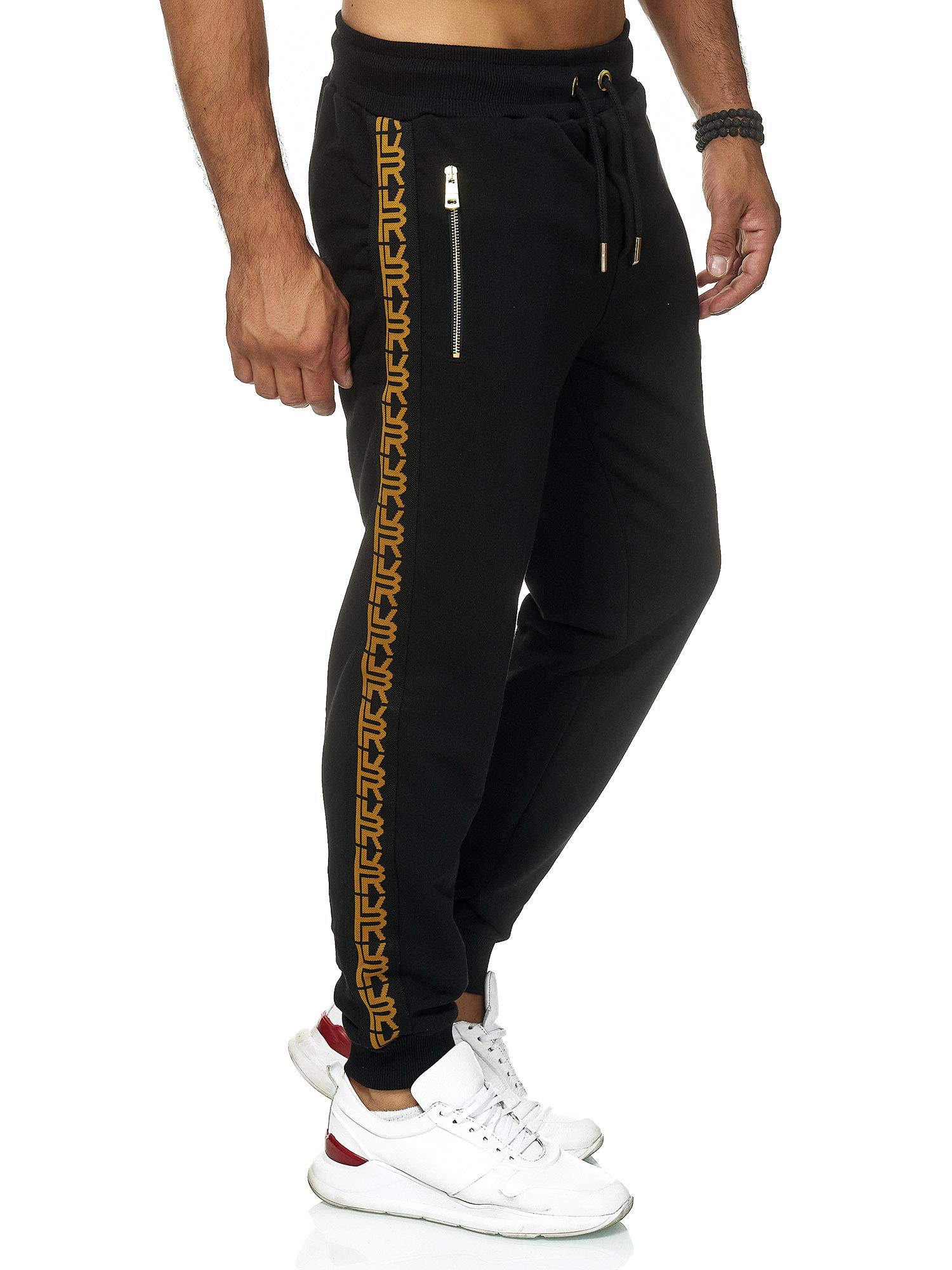 redbridge-hosen-m4237-r-logo-jogginghose-herren-sweat-schwarz image 3