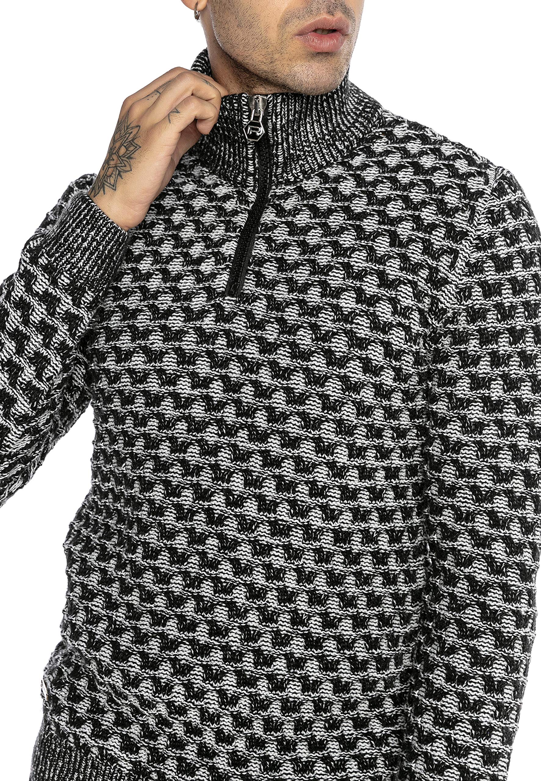 redbridge-strickpullover-herren-stehkragen-shell-gr-l image 4