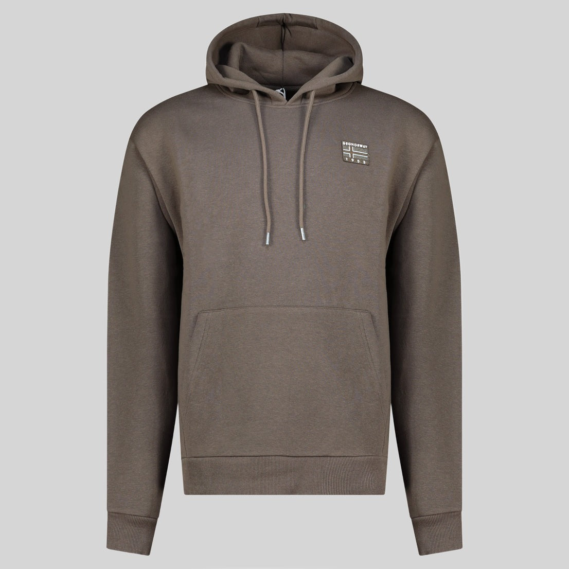 geographical-norway-guni-hoodie-herren-kaki-kapuzenpullover image 3