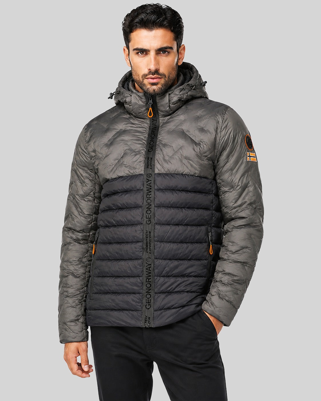 geographical-norway-burator-doudoune-herren-schwarz-mit-kapuze image 5