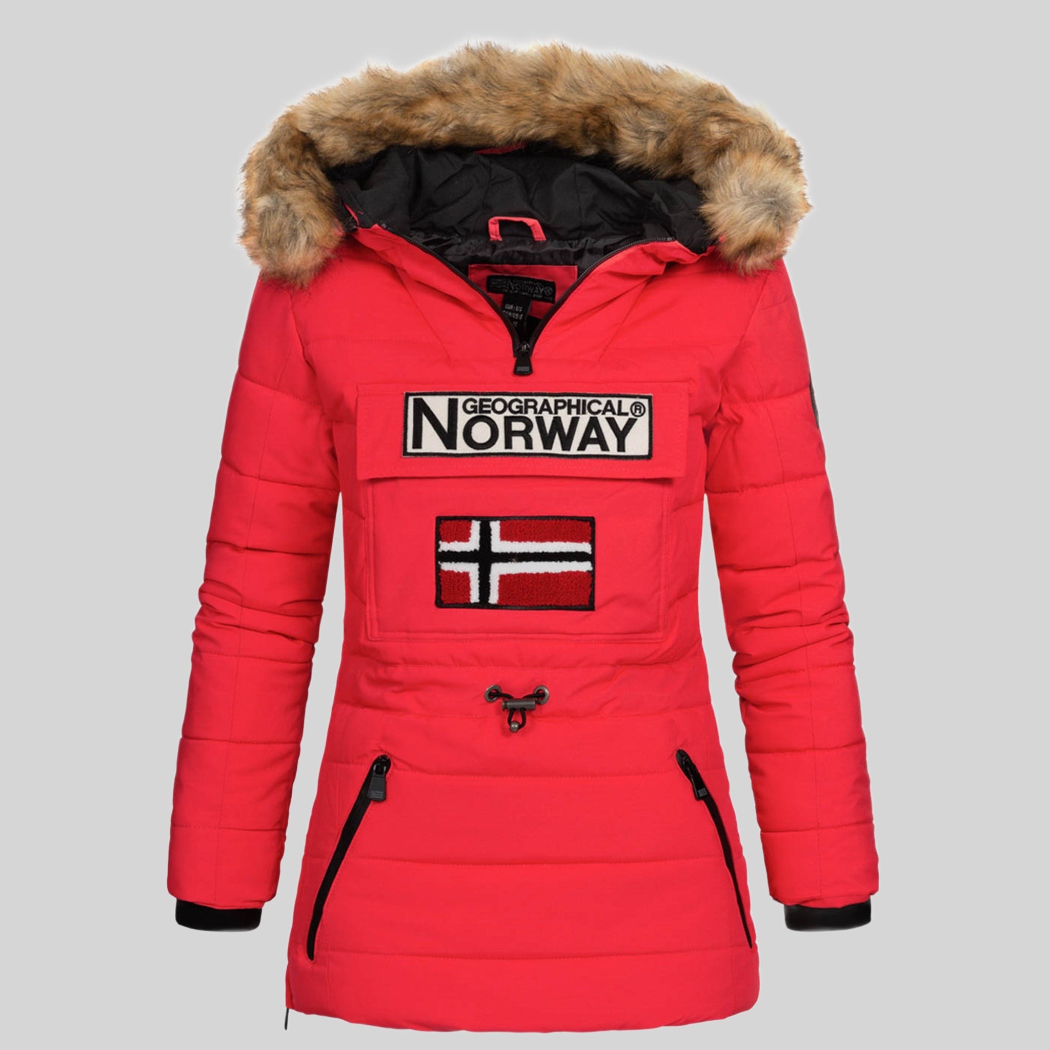geographical-norway-belinda-doudoune-damen-koralle image 5
