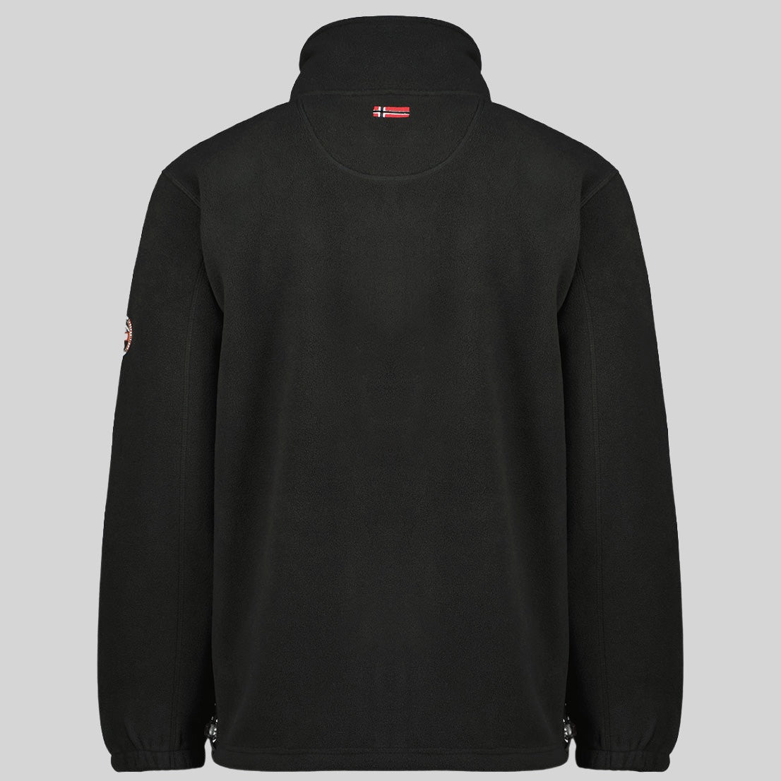geographical-norway-torleon-herren-fleecejacke-schwarz-grau image 2