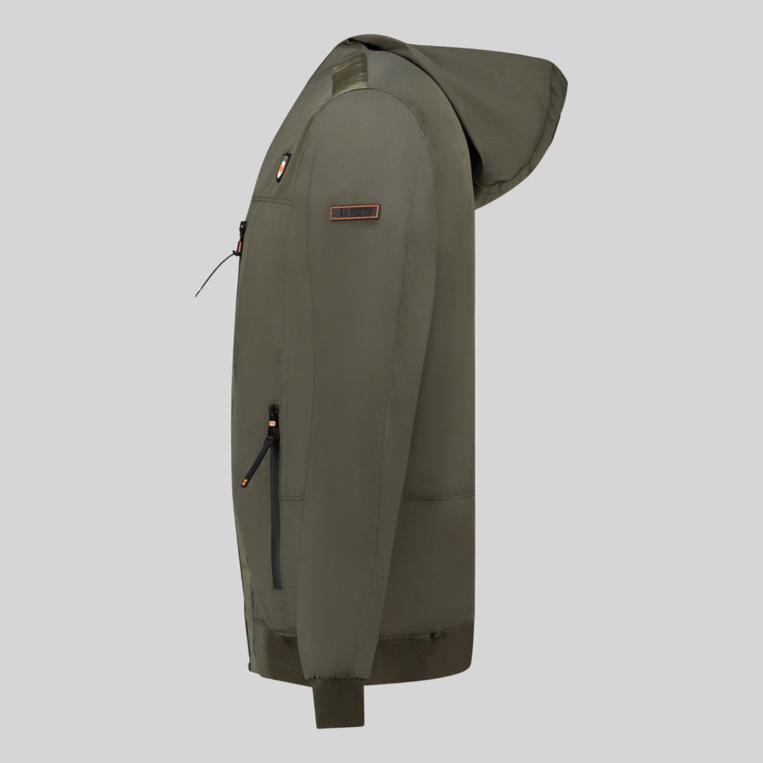 geographical-norway-bacary-herren-bergangsjacke-khaki-wendejacke image 6