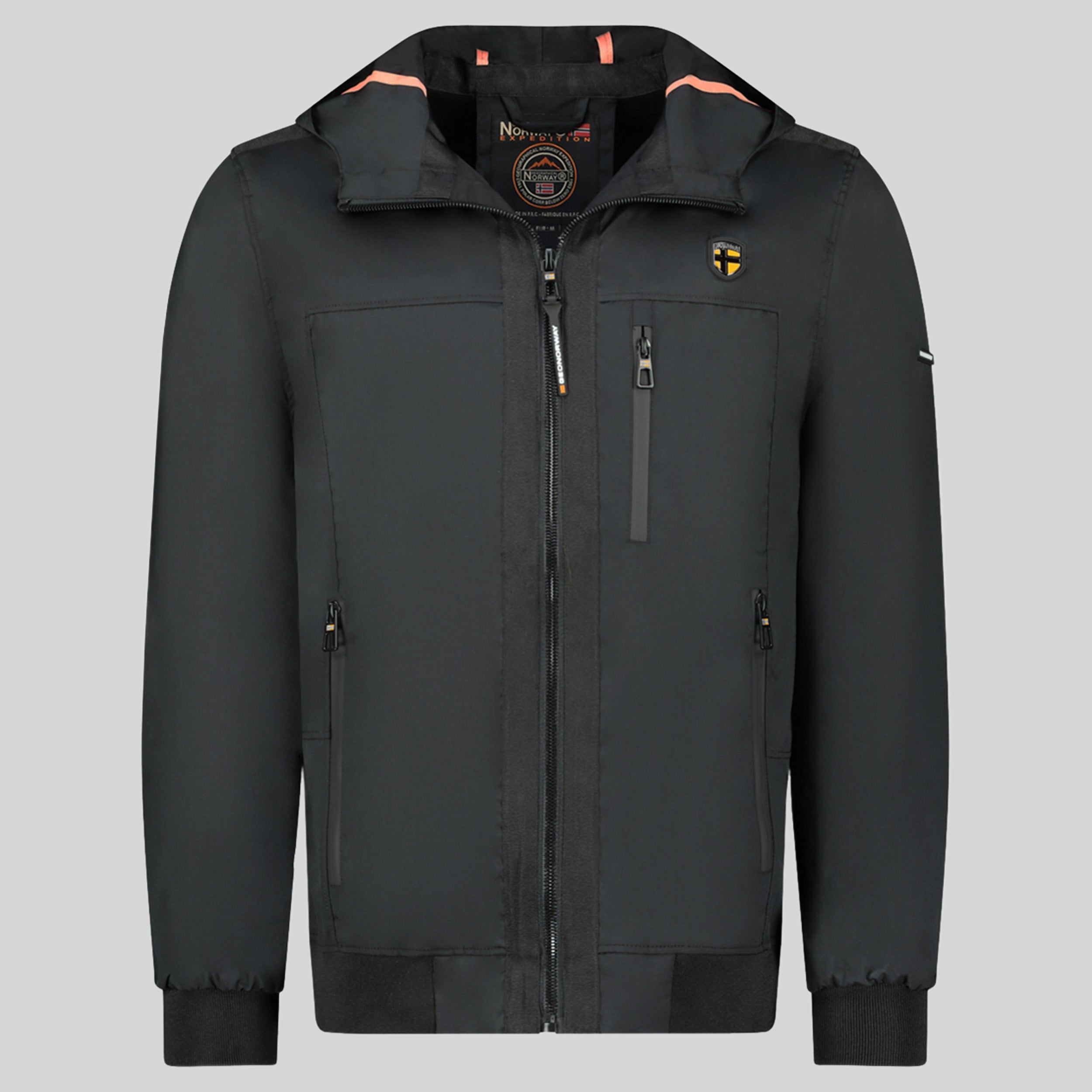 geographical-norway-bacary-herren-bergangsjacke-khaki-wendejacke image 8