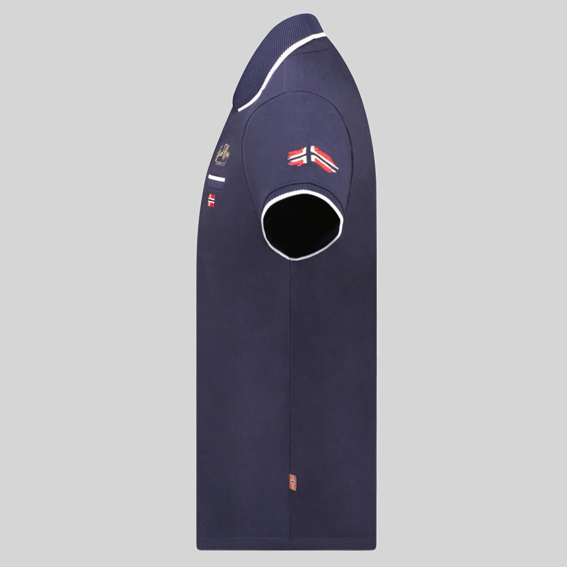 geographical-norway-kara-polo-herren-marine-baumwolle-kurzarm image 4