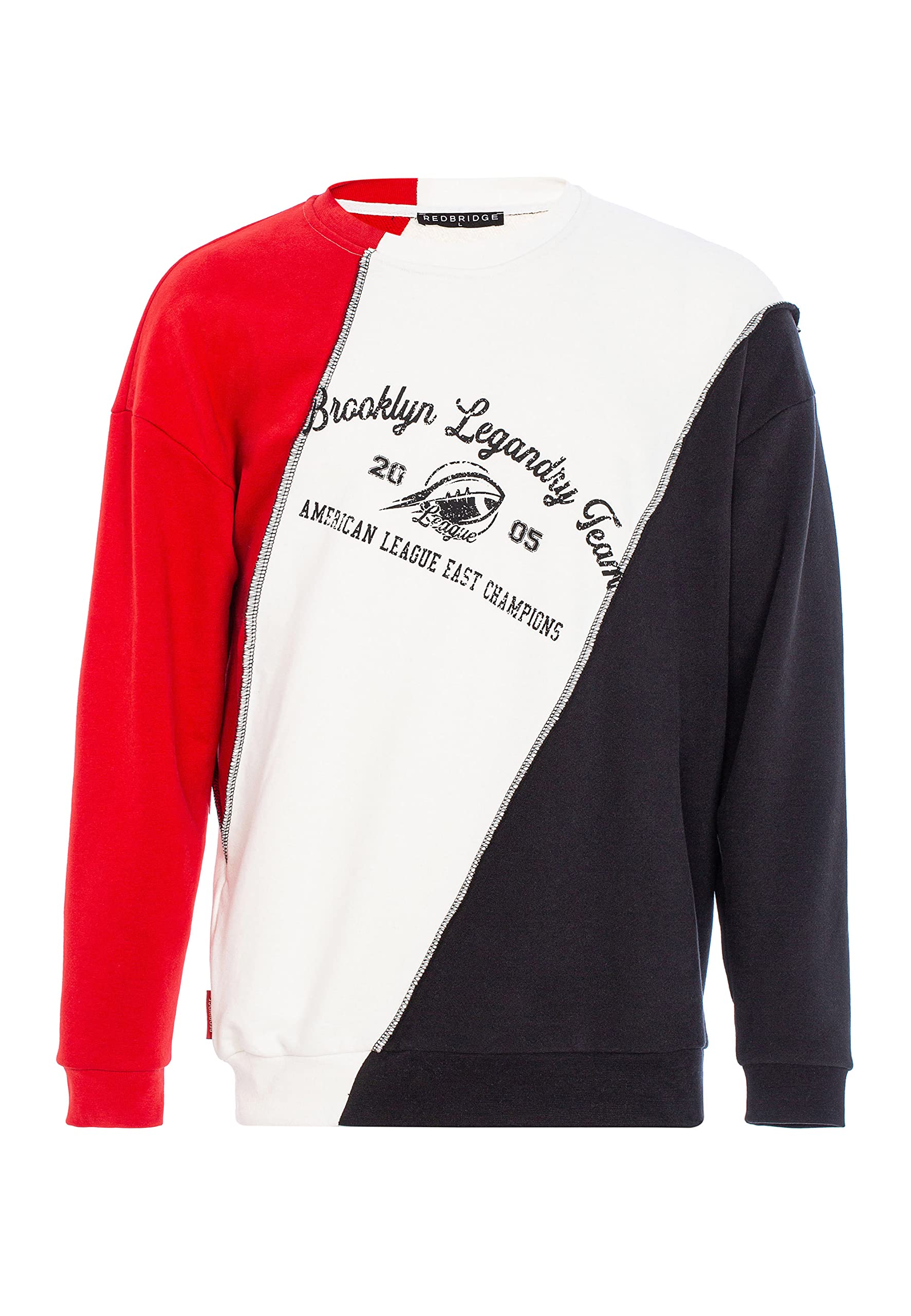 redbridge-sweatshirt-herren-rundhals-naht-gr-e-l image 1