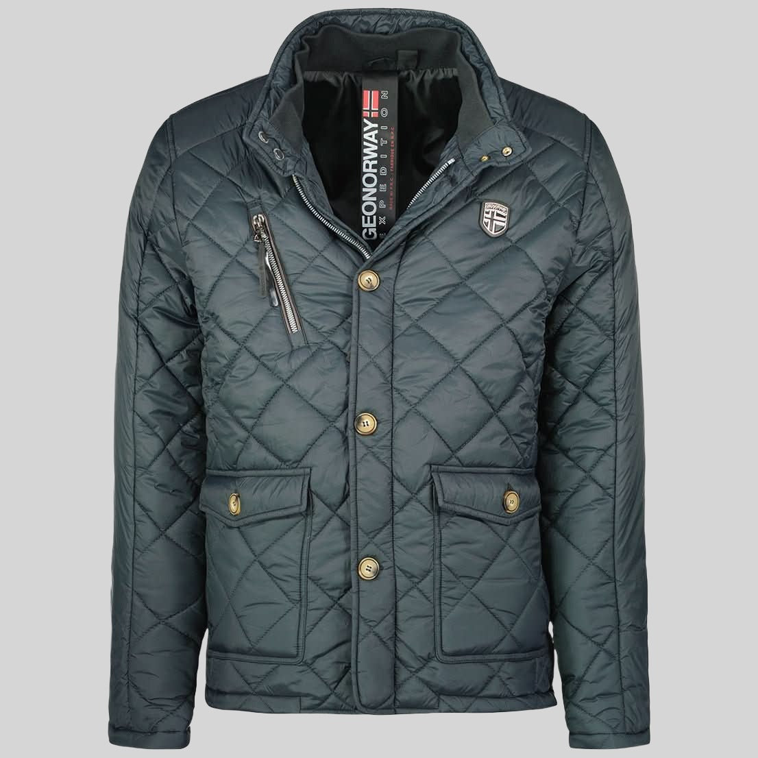 geographical-norway-cargue-herren-blouson-kaki-taschen image 8