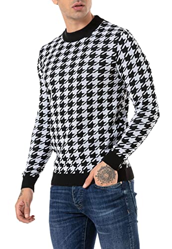 redbridge-pullover-strickpullover-rundhals-gr-e-l-schwarz image 8