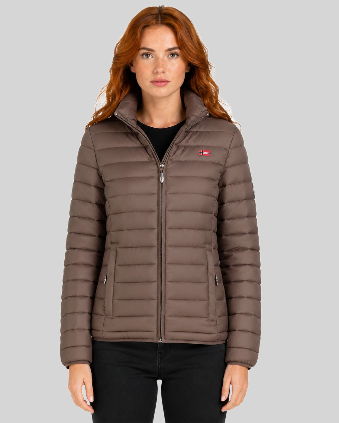 geographical-norway-atika-damen-winter-steppjacke-schwarz image 4