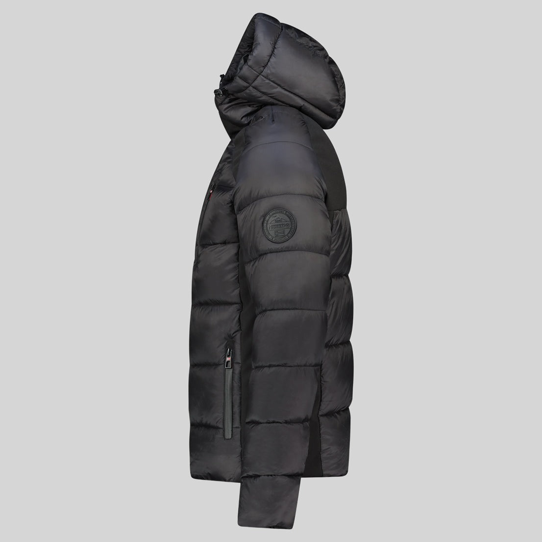 geographical-norway-bastian-herren-steppjacke-schwarz-kurze-form image 6
