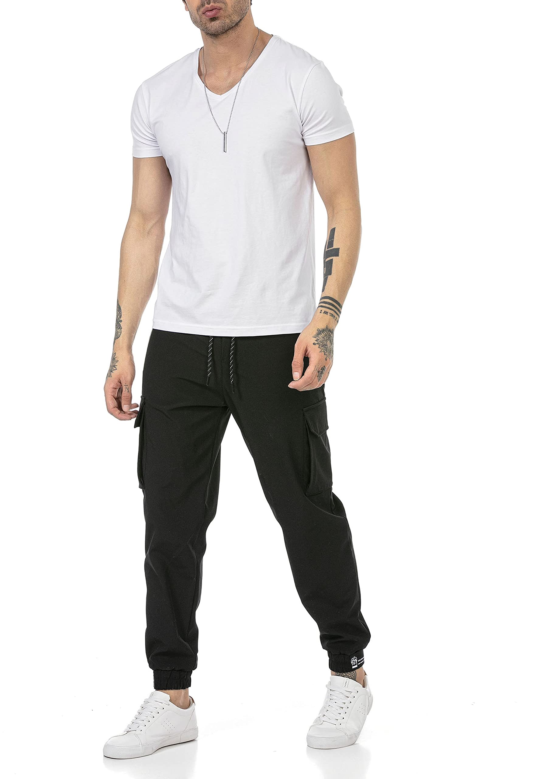 redbridge-jogginghose-herren-jogger-sweat-pants-cargo image 7