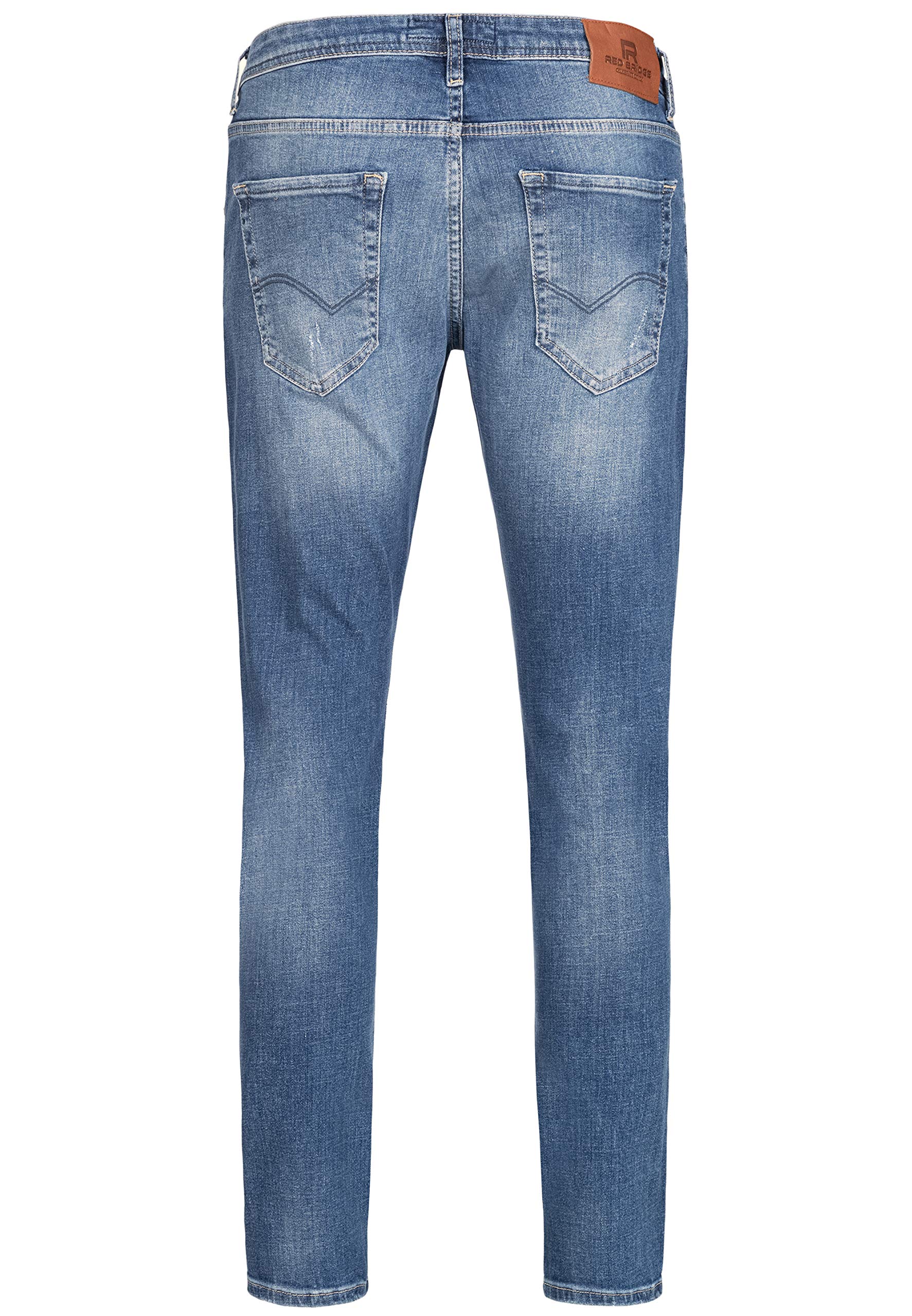 redbridge-jeans-herren-regular-slim-fit-denim-stretch-blau-m4249 image 8