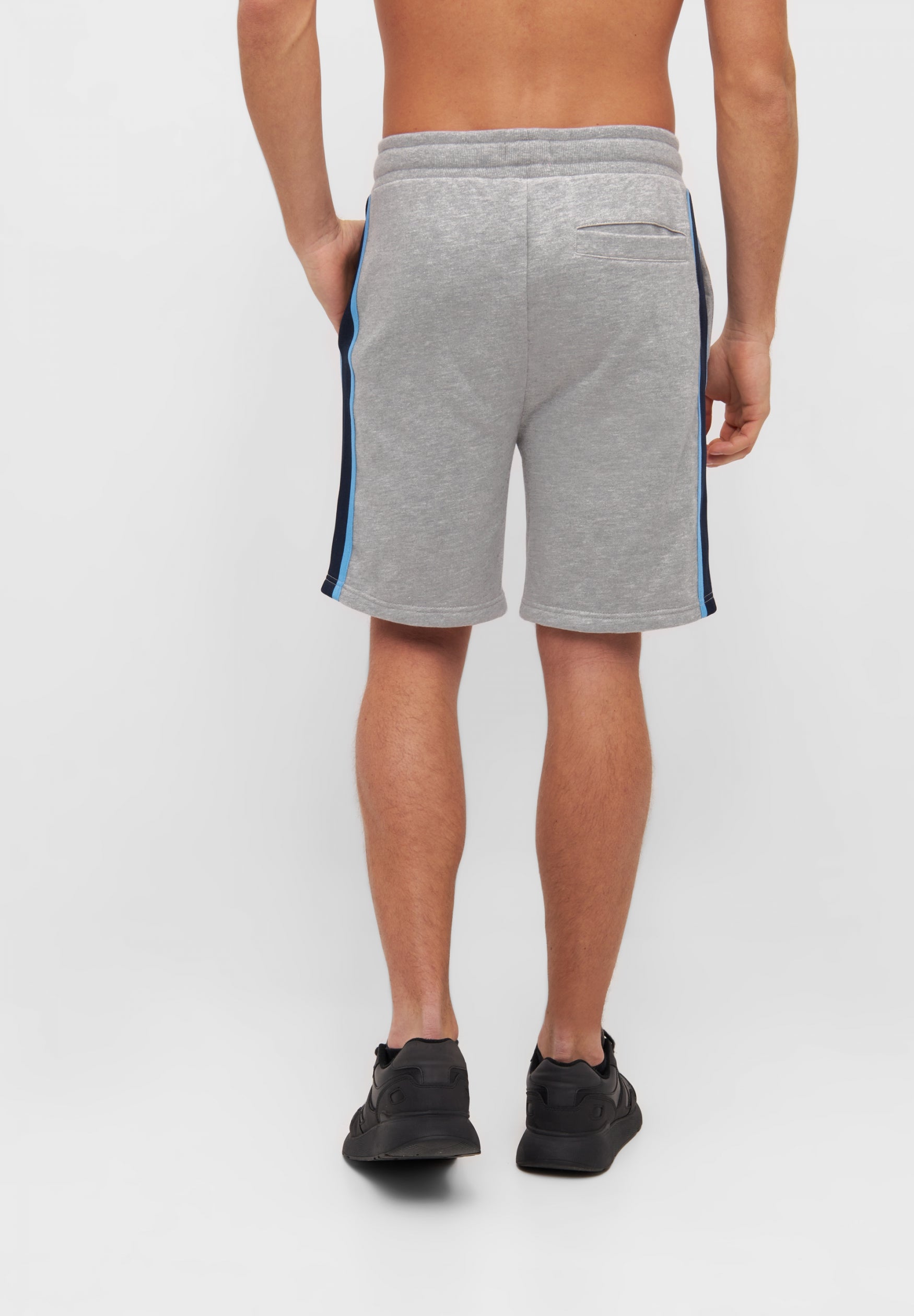 bench-hyven-herren-sweatshorts-black-kordelzug-shorts image 3