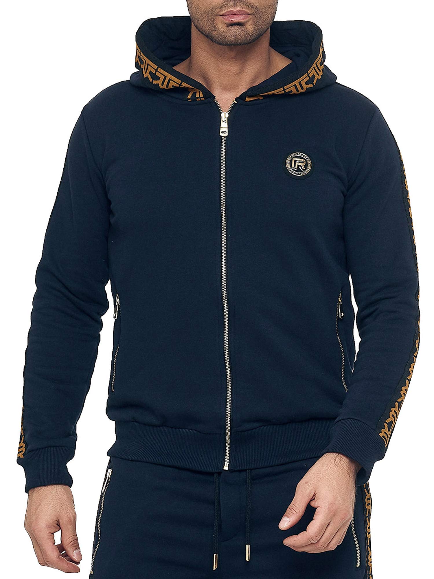 redbridge-r-logo-sweatjacke-herren-l-kapuze-rei-verschluss image 2