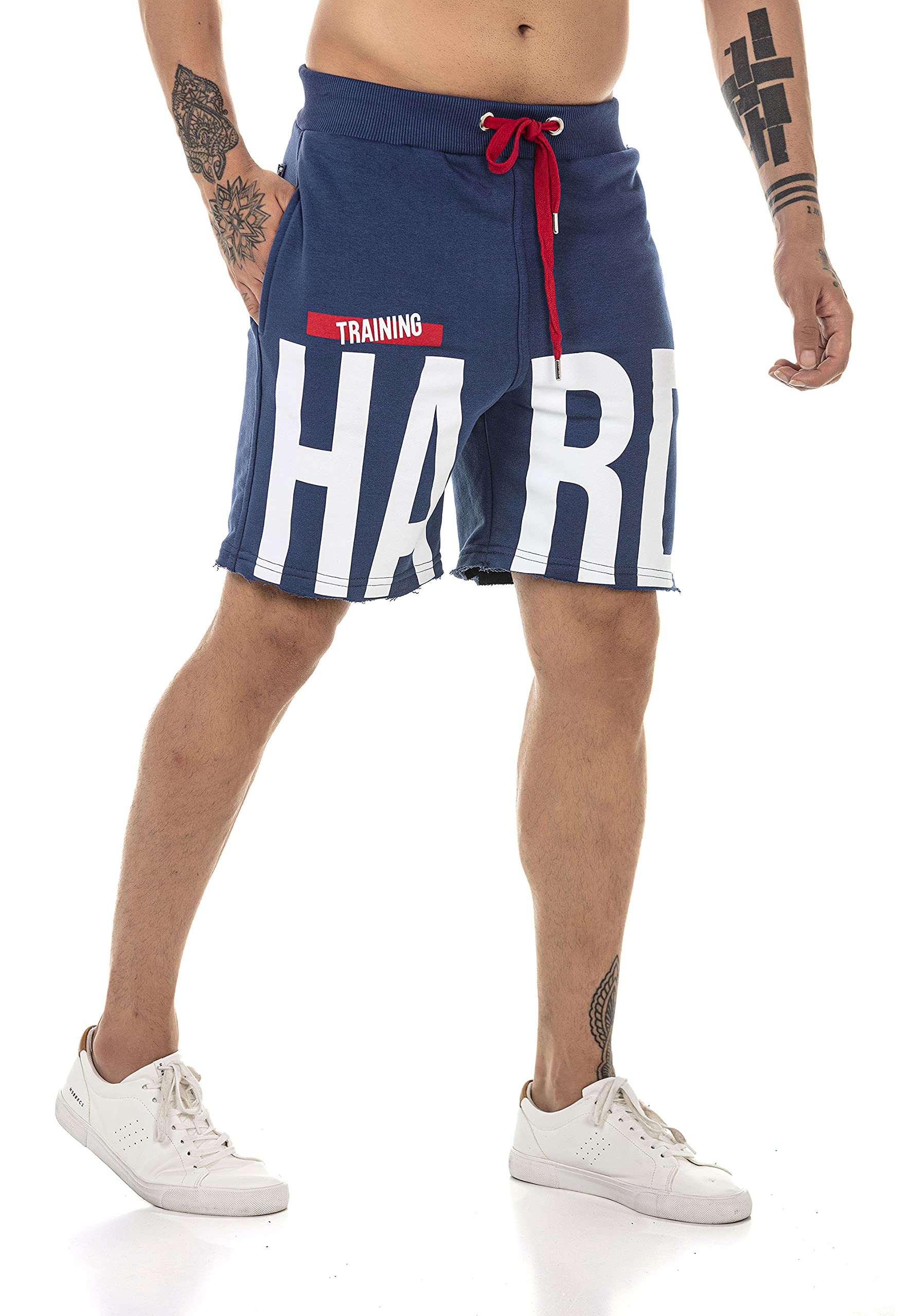 redbridge-premium-shorts-trainingshose-herren-schwarz-kurz image 8