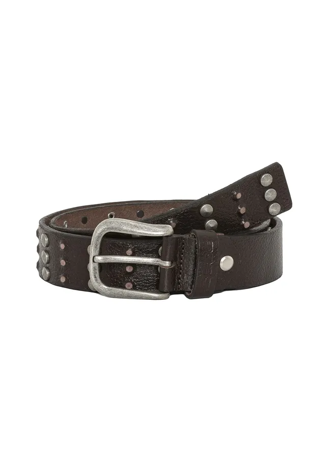 redbridge-nieteng-rtel-herren-g-rtel-echtleder-schwarz image 1