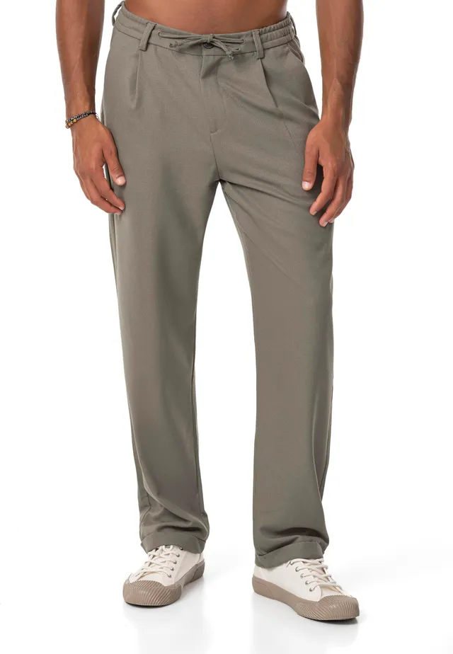 redbridge-hosen-stoffhose-kordelzug-m4328-schwarz image 1