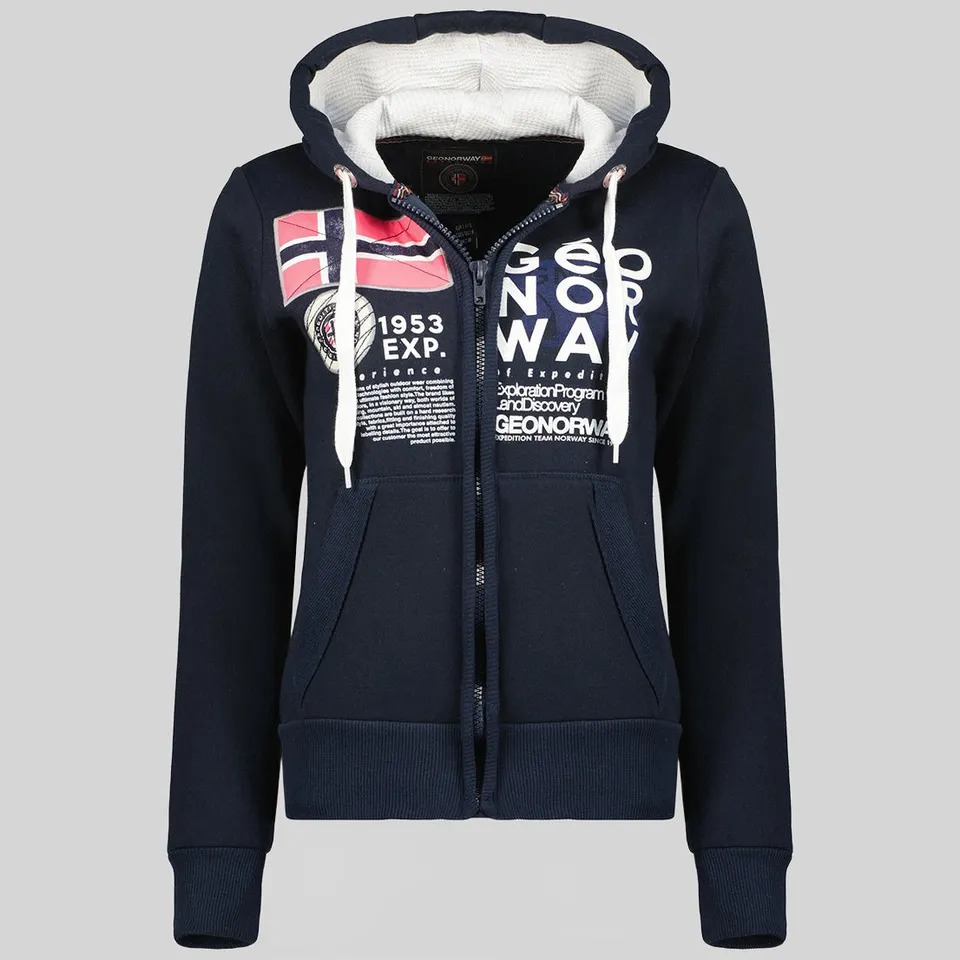geographical-norway-gasado-hoodie-damen-marine-sweatshirt image 1