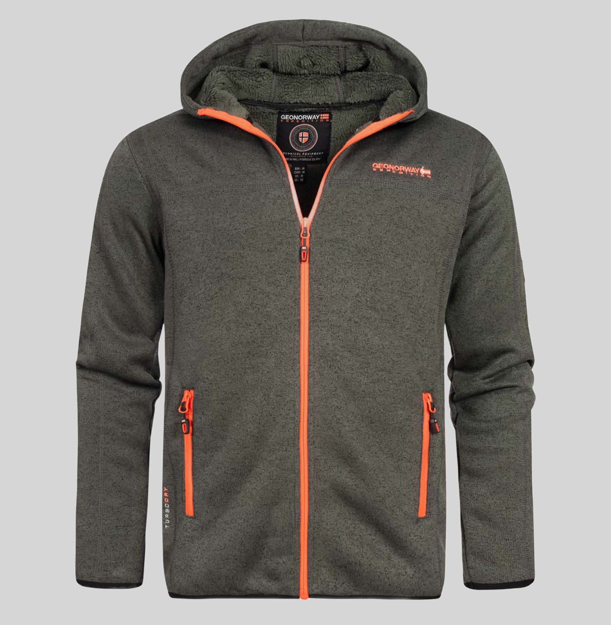 geographical-norway-trombone-fleecejacke-herren-marine-kapuze image 5