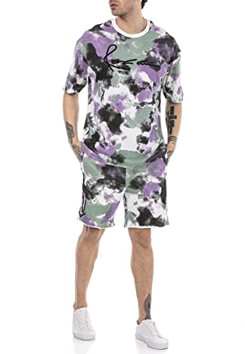 redbridge-sommer-set-batik-t-shirt-shorts-lila-batik-2-teilig image 8